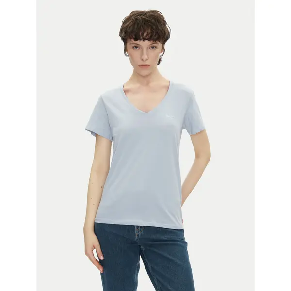 Pepe Jeans Pepe Jeans T-shirt Macy PL506051 Plava Regular Fit