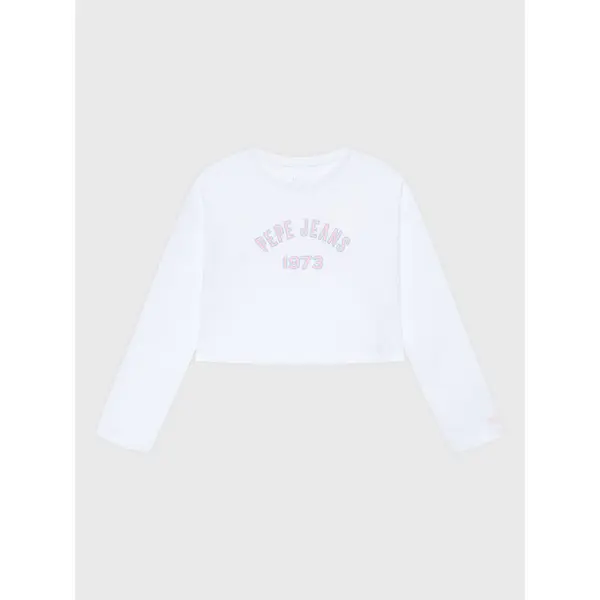Pepe Jeans Pepe Jeans T-shirt Paullete PG502955 Bijela Regular Fit