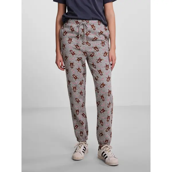 Pieces Pieces Pidžama 17119170 Siva Loose Fit