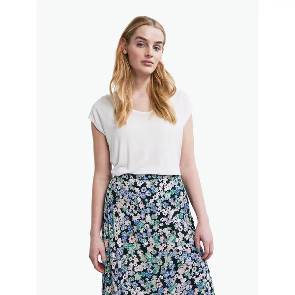 Pieces Pieces T-shirt Billo 17078732 Bijela Loose Fit