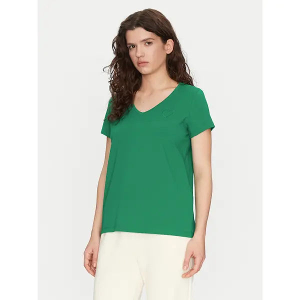 Pieces Pieces T-shirt New Billy 17102921 Zelena Regular Fit