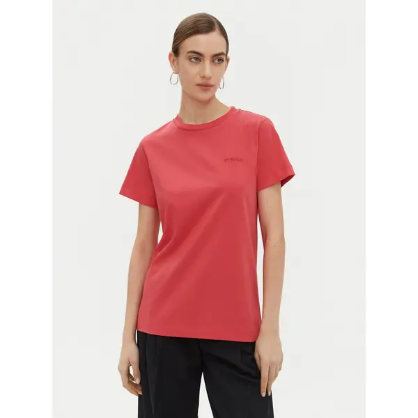 pinko PINKO T-shirt 101752 A2HN Crvena Regular Fit
