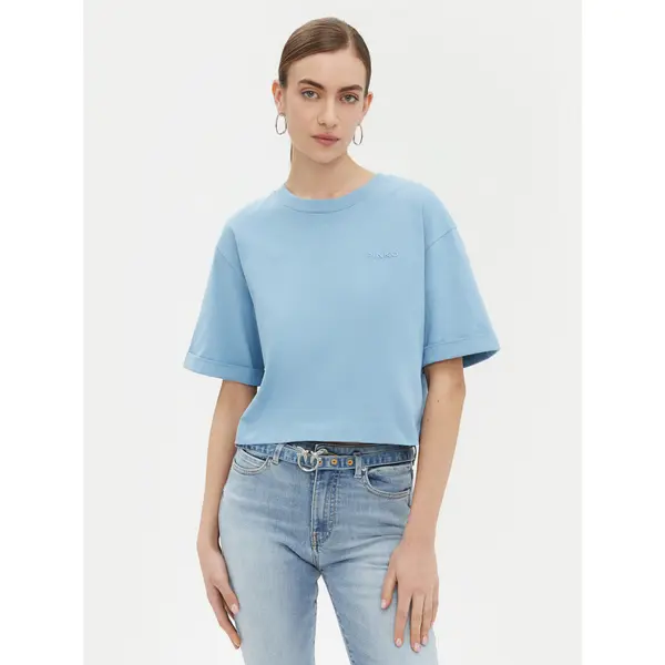 pinko PINKO T-shirt 104882 A2HN Plava Regular Fit