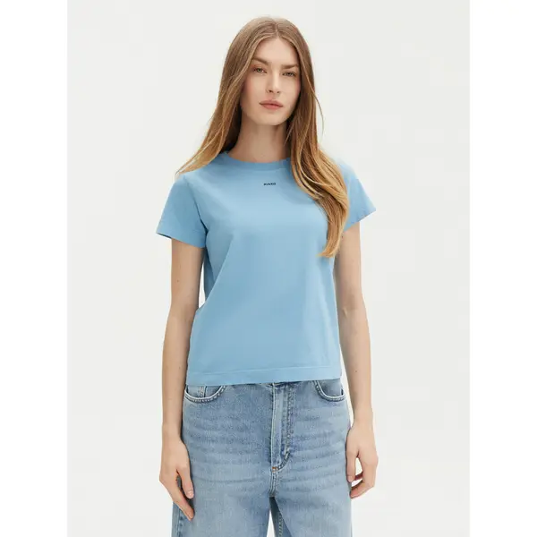 pinko PINKO T-shirt Basico 100373 Plava Regular Fit