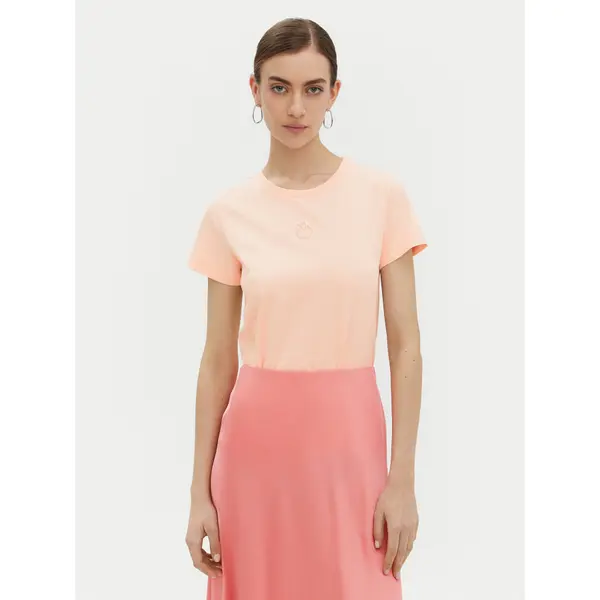 pinko PINKO T-shirt Bussolotto 100355 Ružičasta Regular Fit