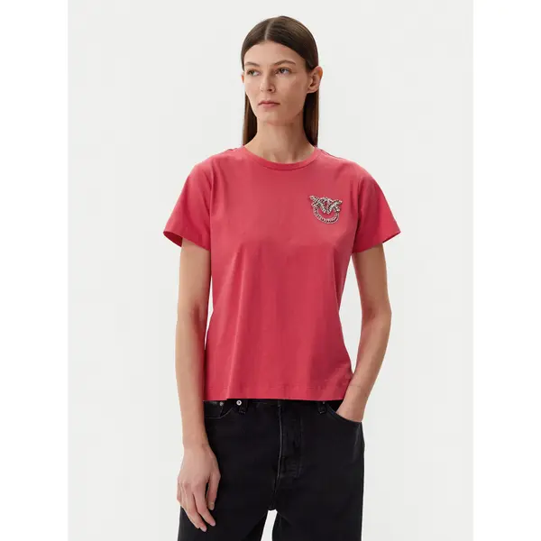 pinko PINKO T-shirt Nambrone 103320 A2G7 Crvena Regular Fit
