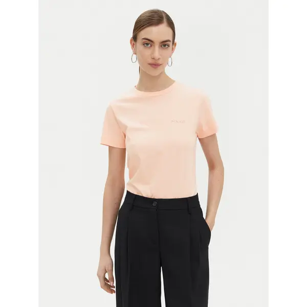 pinko PINKO T-shirt Start 101752 Ružičasta Regular Fit