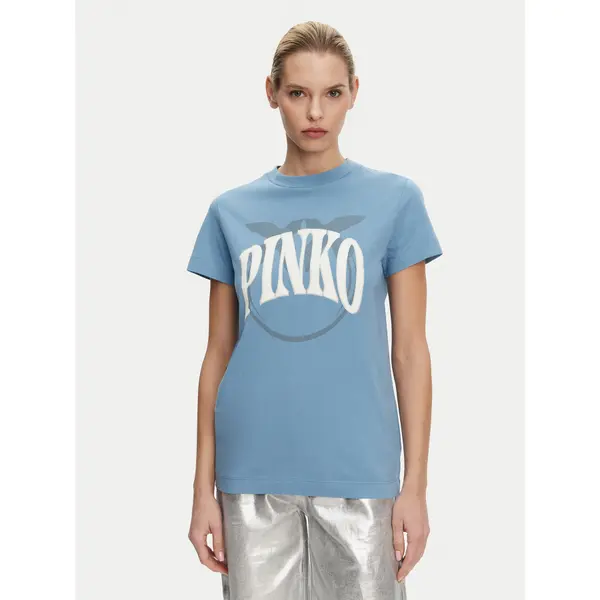 pinko PINKO T-shirt Start Plava Regular Fit