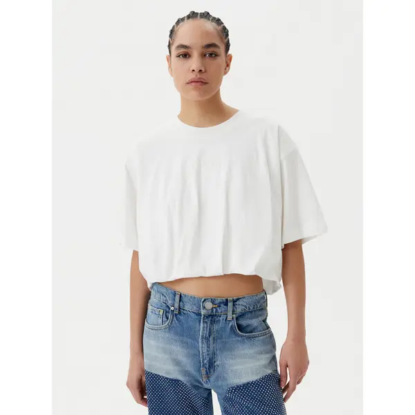 pinko PINKO T-shirt Torrone 104257 A2F8 Bijela Regular Fit