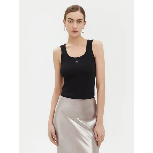 pinko PINKO Top 100807 A2C1 Crna Regular Fit