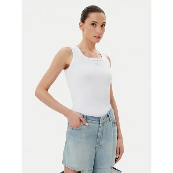 pinko PINKO Top 100807 A2OF Z04 Bijela Regular Fit