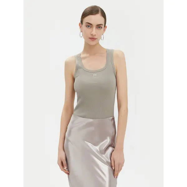 pinko PINKO Top Calcolatore 100807 Siva Regular Fit