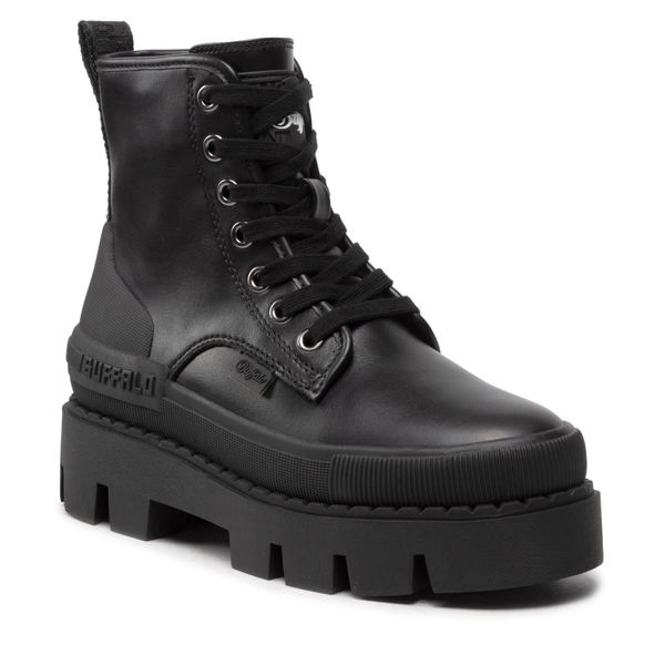 Buffalo Planinarske cipele Buffalo Raven Laceup Hi 1630802 Black