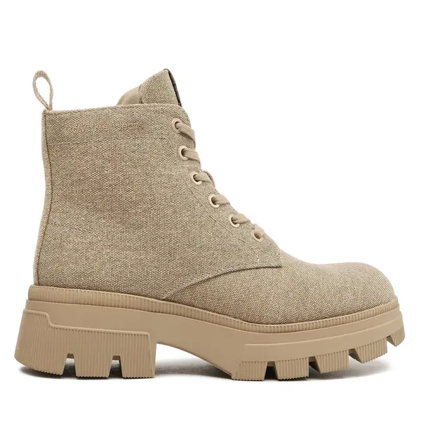 Calvin Klein Jeans Planinarske cipele Calvin Klein Jeans Chunky Combat Laceup Boot Co YW0YW01239 Bež