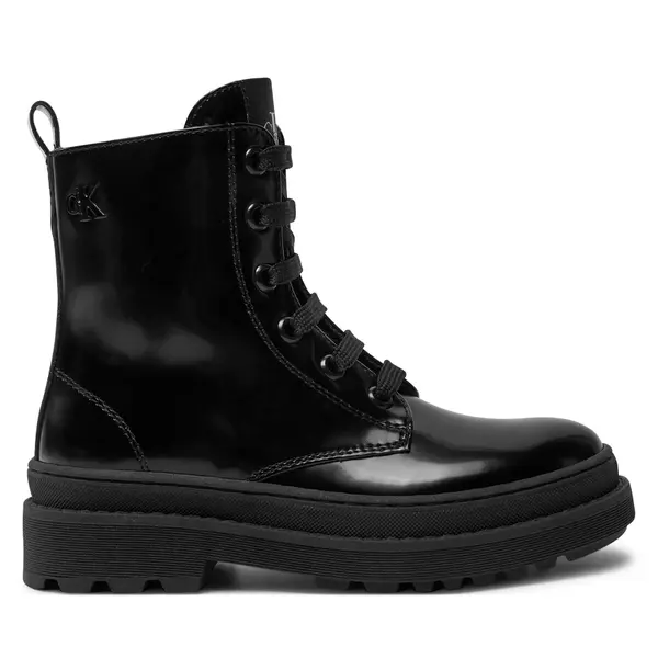 Calvin Klein Jeans Planinarske cipele Calvin Klein Jeans Lace-Up Bootie V4A5-81031-1453 M Crna