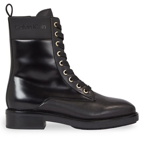 Calvin Klein Planinarske cipele Calvin Klein Rubber Sole Combat Boot Lg Wl HW0HW01715 Ck Black BEH