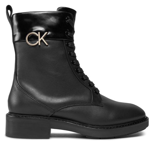 Calvin Klein Planinarske cipele Calvin Klein Rubber Sole Combat Boot W/Hw HW0HW01717 Ck Black BEH