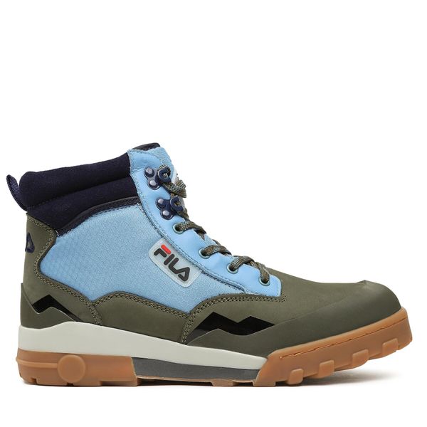 Fila Planinarske cipele Fila Grunge II O Mid FFM0163.63032 Loden Green/Adriatic Blue