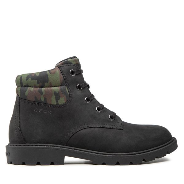 Geox Planinarske cipele Geox J Shaylax B. B J16FAB 04515 C9B3Y D Black/Mimetic