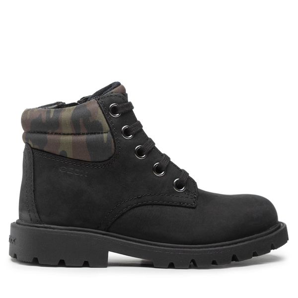 Geox Planinarske cipele Geox J Shaylax B. B J16FAB 04515 C9B3Y S Black/Mimetic