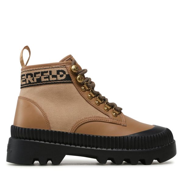 KARL LAGERFELD Planinarske cipele KARL LAGERFELD KL42533 Toffee Lthr & Textile