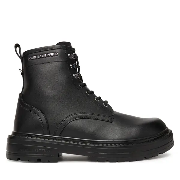 Karl Lagerfeld Planinarske cipele KARL LAGERFELD Miles KL10255 Crna