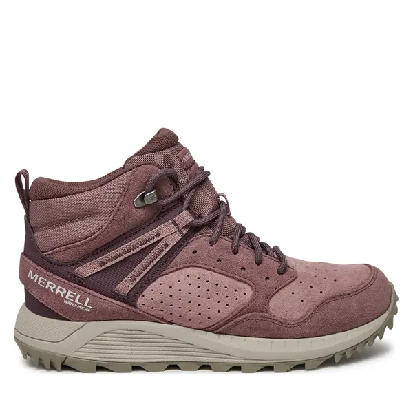 Merrell Planinarske cipele Merrell Wildwood Mid Ltr Wp J068104 Tamnocrvena