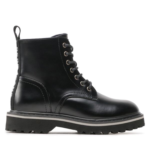 Pepe Jeans Planinarske cipele Pepe Jeans Leia Boot Laces PBS50098 Black 999