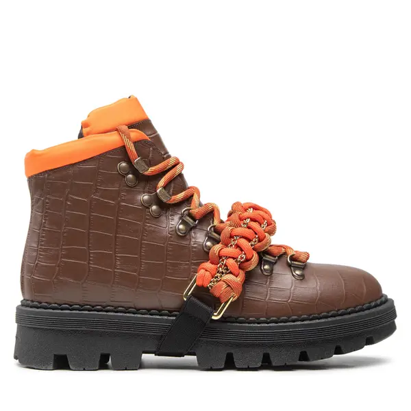 pinko Planinarske cipele Pinko Zenzero Scarpa AI 22-23 BLKS1 1H2134 A07K Smeđa