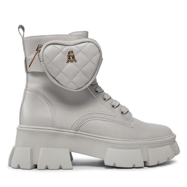 Steve Madden Planinarske cipele Steve Madden Tanker-H Bootie SM19000035 SM19000035-287 Bone Leather