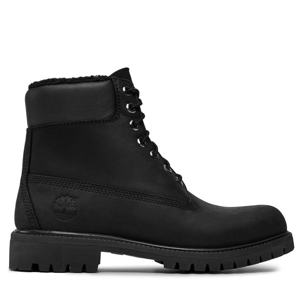 Timberland Planinarske cipele Timberland 6 In Premium Fur/Warm Lin TB0A2E2P0011 Black Nubuck