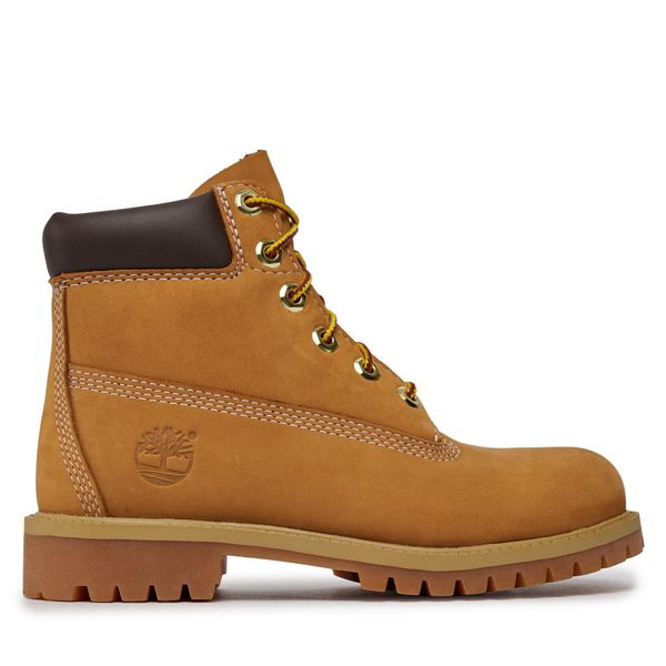 Timberland Planinarske cipele Timberland 6 In Premium Wp Boot 12909/TB0129097131 Wheat Nubuc Yellow