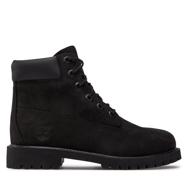Timberland Planinarske cipele Timberland 6In Prem 12907/TB0129070011 Black Nubuck