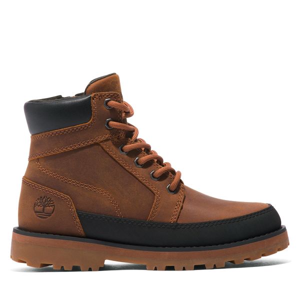 Timberland Planinarske cipele Timberland Courma Kid Boot W/ Rand TB0A5XJ9F131 Rust Full Grain