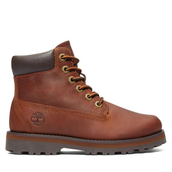 Timberland Planinarske cipele Timberland Courma Kid Traditional6In TB0A279Q3581 Md Brown Full Grain