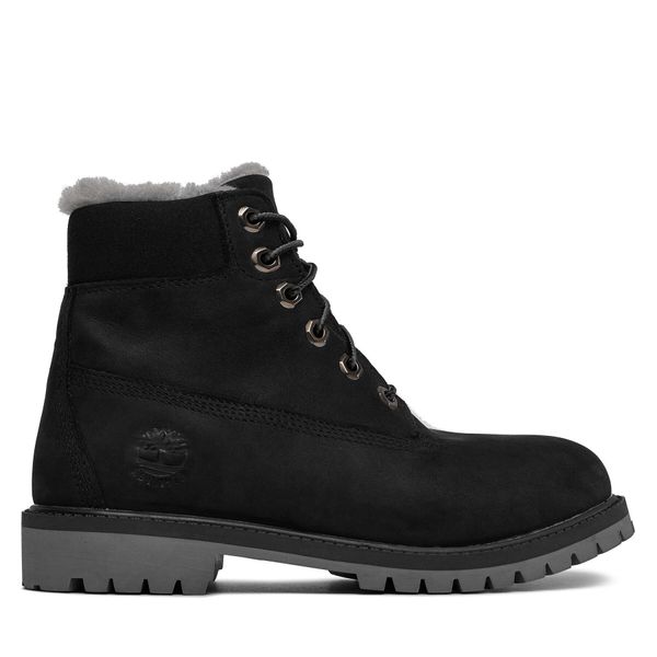 Timberland Planinarske cipele Timberland Premium 6 Inch Wp Shearling Lined TB0A41UX0011 Black Nubuck