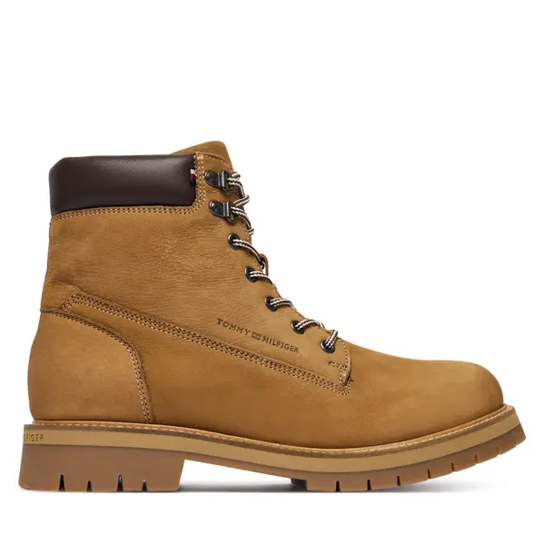 Tommy Hilfiger Planinarske cipele Tommy Hilfiger Flex Th Outdoor W Nbk Boot FM0FM05563 Smeđa