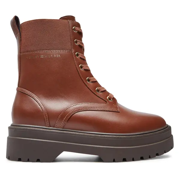 Tommy Hilfiger Planinarske cipele Tommy Hilfiger FW0FW08440 Smeđa