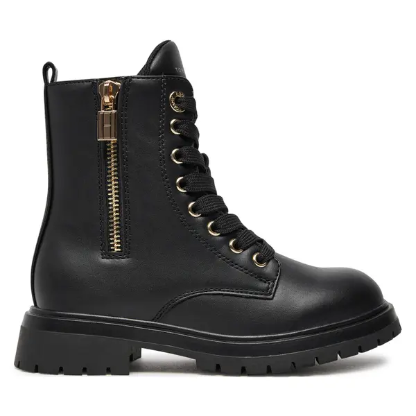 Tommy Hilfiger Planinarske cipele Tommy Hilfiger Lace-Up Bootie T3A5-33567-1351 M Crna