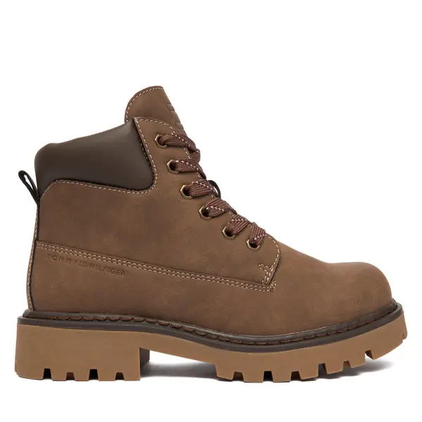 Tommy Hilfiger Planinarske cipele Tommy Hilfiger T3X5-34125-1269509 D Smeđa