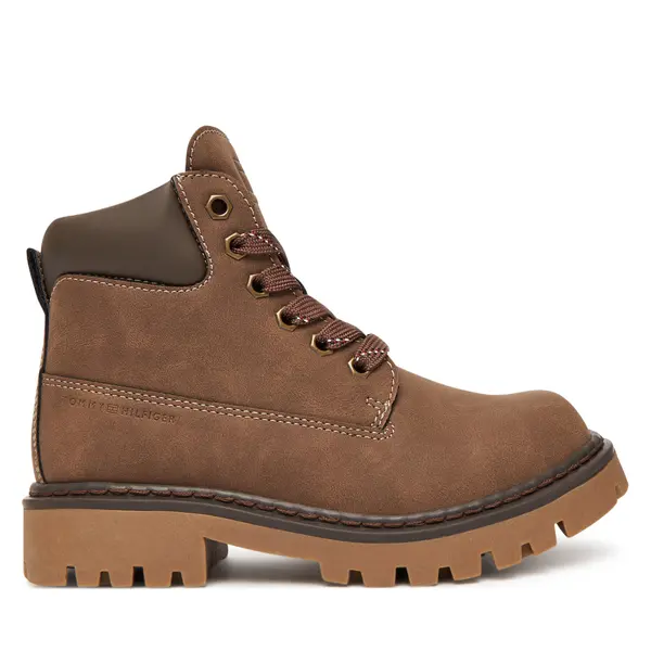 Tommy Hilfiger Planinarske cipele Tommy Hilfiger T3X5-34125-1269509 S Smeđa