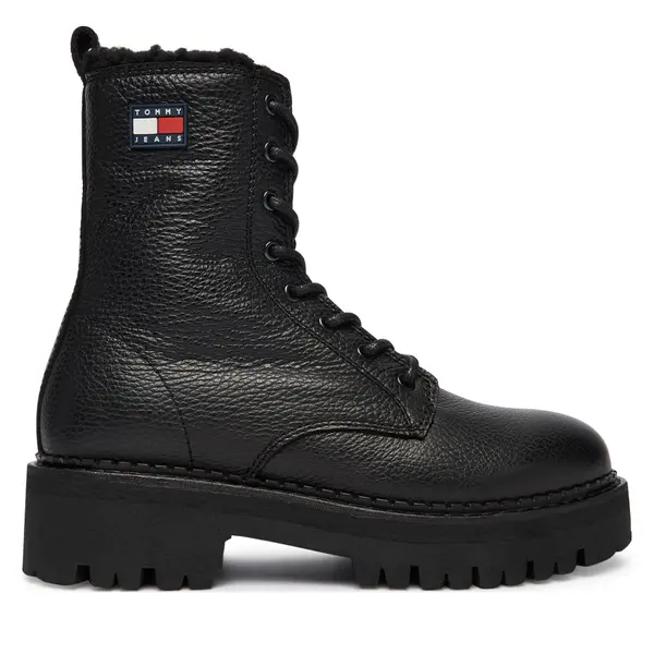 Tommy Jeans Planinarske cipele Tommy Jeans Tjw Urban Laceup Boot Wl EN0EN02906 Crna
