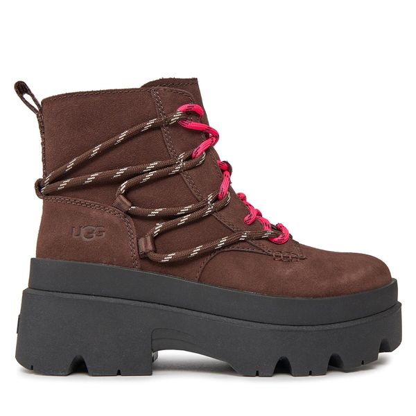 Ugg Planinarske cipele Ugg W Brisbane Lace Up 1143841 Smeđa