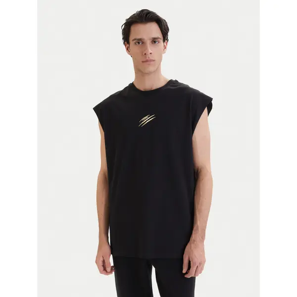 Plein Sport Plein Sport Tank top PAEC MRK0104 STE001N Crna Regular Fit