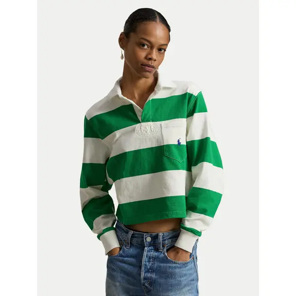 Polo Ralph Lauren Polo Ralph Lauren Majica dugih rukava 211971746500 Zelena Relaxed Fit