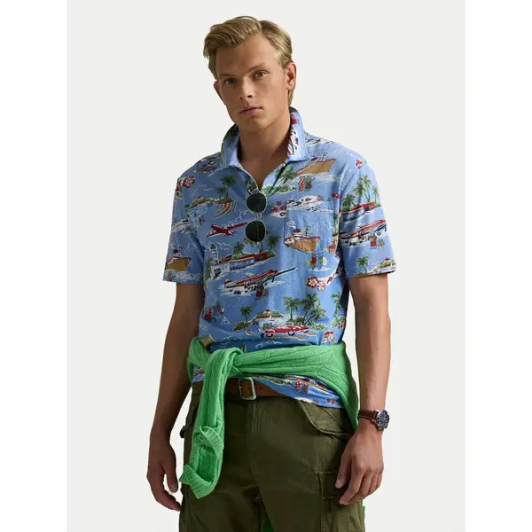 Polo Ralph Lauren Polo Ralph Lauren Polo 710966450001 Plava Standard Fit