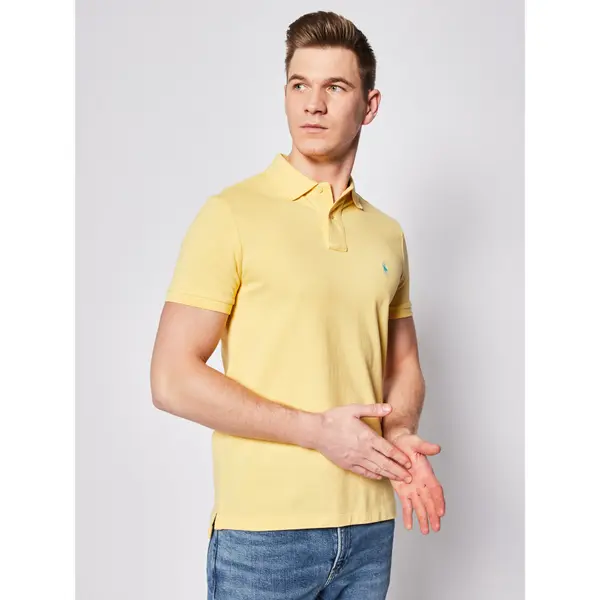 Polo Ralph Lauren Polo Ralph Lauren Polo Core Replen 710782592 Žuta Custom Slim Fit