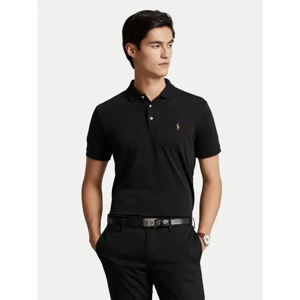 Polo Ralph Lauren Polo Ralph Lauren Polo Ssl 710713130001 Crna Slim Fit