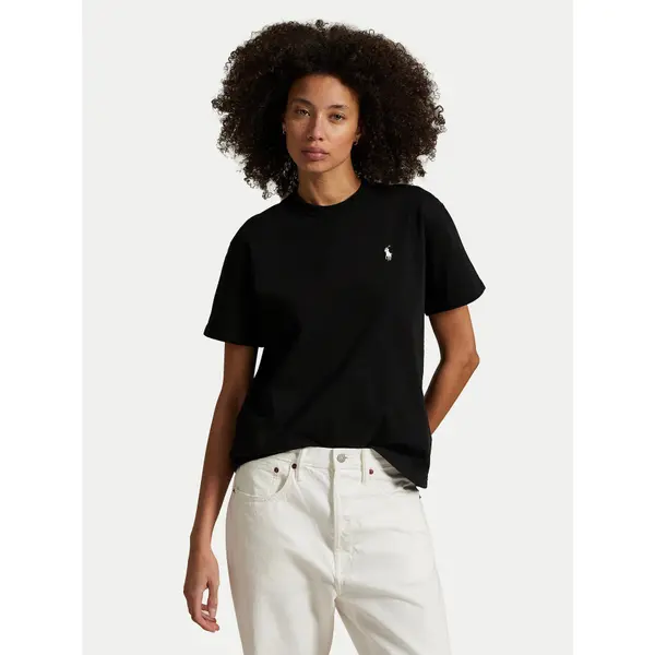 Polo Ralph Lauren Polo Ralph Lauren T-shirt 211967104002 Crna Relaxed Fit