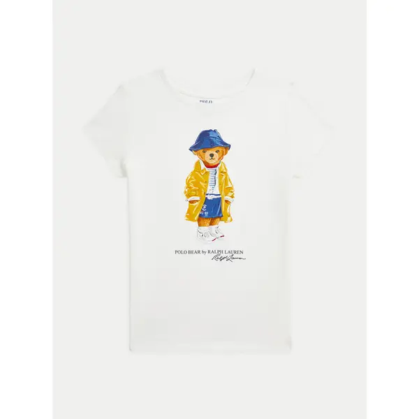 Polo Ralph Lauren Polo Ralph Lauren T-shirt 313957377001 Bijela Regular Fit